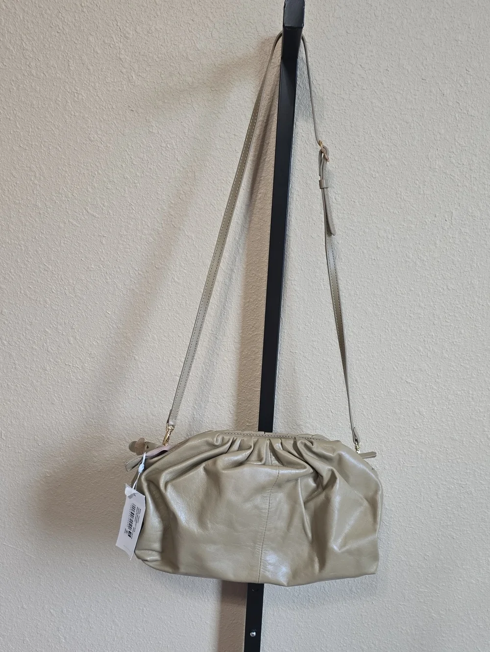 NWT Arezzo Leather Clutch/Crossbody Bag
